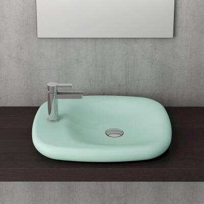 BOC FENICE ÇANAK LAVABO 54 CM - M.MİNT YEŞİL - 1