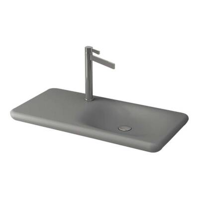 BOC FENICE ETAJERLİ LAVABO 90 CM- M.GRİ - 1