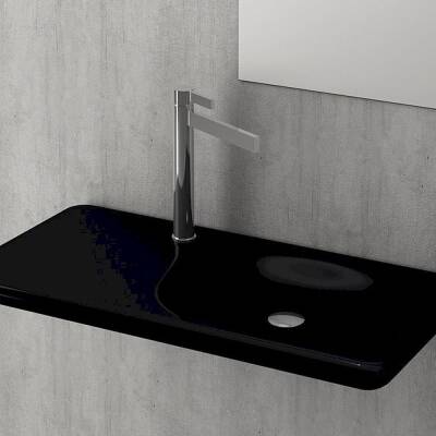 BOC FENICE ETAJERLİ LAVABO 90 CM- P.SİYAH - 1