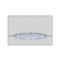 BOC METAURO CAM-METAL ELİPS BUTON ÇİFT BISKUVI - BOCCHI