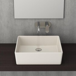 Bocchi Milano Çanak Lavabo 50 cm Parlak Bisküvi 1215-014-0125 - 2