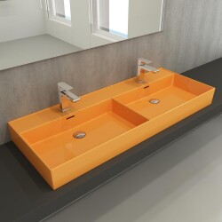 BOC MİLANO ÇİFT GÖZLÜ LAVABO 120cm-P.MANDALİNA SA - 