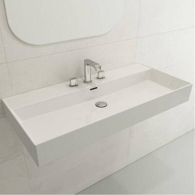 BOC MİLANO LAVABO 100cm-P.BEYAZ - 1