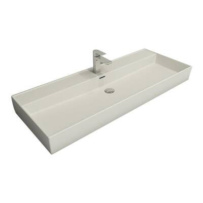 Bocchi Milano Etajerli Lavabo 120 cm Mat Beyaz 1394-002-0126 - 1