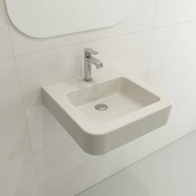 Bocchi Parma Lavabo 50 Cm Parlak Bisküvi 1122-014-0126 - 1