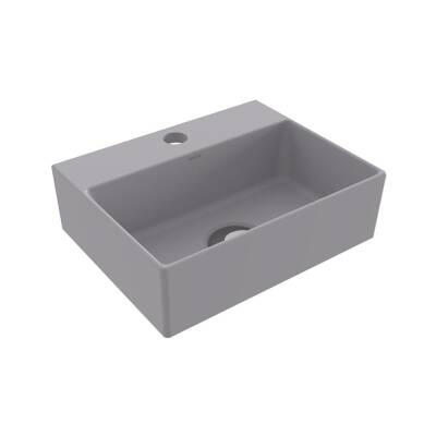 Bocchi Sottile Slim Line Batarya Banklı Lavabo 30 Cm Mat Gri 1470-006-0126 - 1