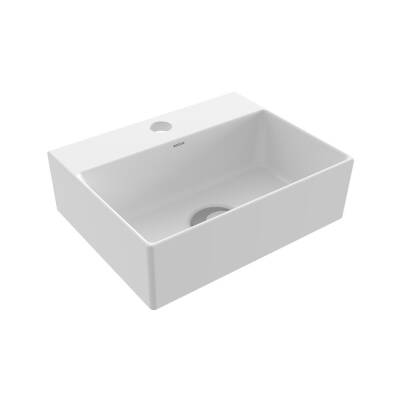 Bocchi Sottile Slim Line Batarya Banklı Lavabo 30 Cm Parlak Beyaz 1470-001-0126 - 1