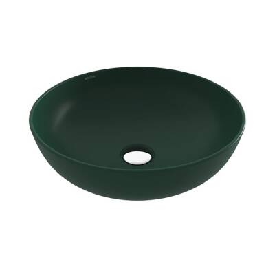 Bocchi Sottile Slim Line Çanak Lavabo 38 cm Mat Yeşil 1494-027-0125 - 1