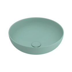 Bocchi Sottile Slim Line Çanak Lavabo 38 cm Mat Mint Yeşil 1494-033-0125 - 1