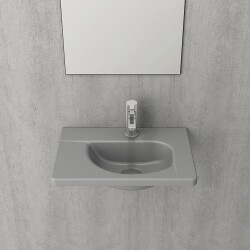 Bocchi Taormina Arch Lavabo 45 cm Mat Gri 1015-006-0126 - 1