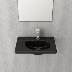 Bocchi Taormina Arch Lavabo 45 cm Mat Siyah 1015-004-0126 - 1