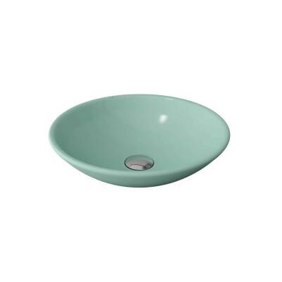 Bocchi Venezia Çanak Lavabo Mat Mint Yeşil 40 cm 1120-033-0125 - 1