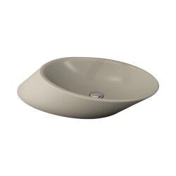 Bocchi Vessel Yatay Çanak Lavabo 72 cm Mat Kaşmir 1013-011-0125 - BOCCHI