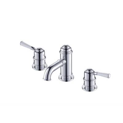 Bocchi Burlington Üç Delikli Lavabo Bataryası Krom 1004 0004 - 1