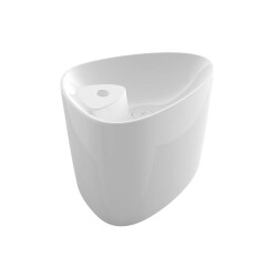 Bocchi Etna Monoblok Lavabo Tezgah Üstü Armatür Delikli Parlak Beyaz 1343-001-0126 - BOCCHI