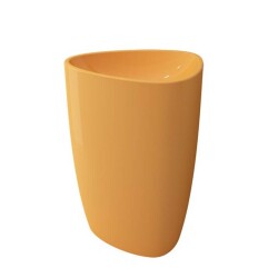 Bocchi Etna Monoblok Yerden Lavabo Parlak Mandalina Sarısı 1075-021-0125 - BOCCHI