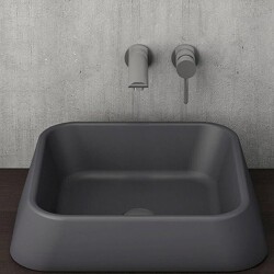 Bocchi Firenze Çanak Lavabo Mat Antrasit 1005-020-0125 - BOCCHI