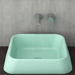 Bocchi Firenze Çanak Lavabo Mat Mint Yeşil 1005-033-0125 - 2