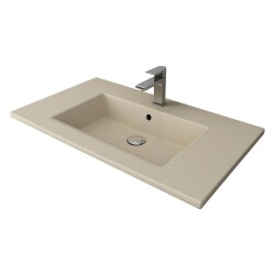 Bocchi Milano Etajerli Lavabo 100 cm Mat Yasemin 1105-007-0126 - 1