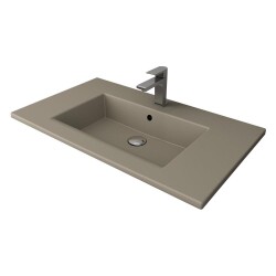 Bocchi Milano Etajerli Lavabo 80 cm Mat Kaşmir 1113-011-0126 - 1