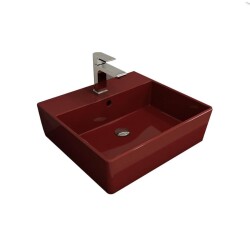 Bocchi Milano Lavabo 50 cm Parlak Kırmızı 1216-019-0126 - 1