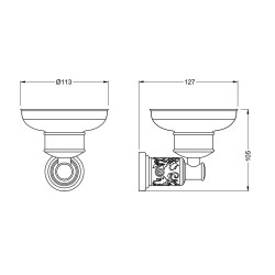 Bocchi Orient Sabunluk Krom 3002 0002 - 2