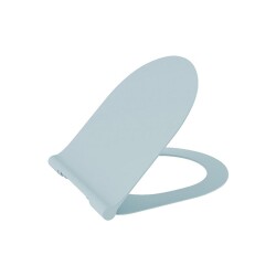 Bocchi Pure Slim Klozet Kapağı Yavaş Kapanır Mat Buz Mavi A0336-029 - BOCCHI