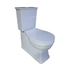 Bocchi Saneux Duvara Sıfır Takım Klozet 63 Cm Parlak Beyaz 1482-001-0128 - BOCCHI