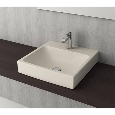 Bocchi Scala Tezgah Üstü Lavabo 48 cm Mat Yasemin 1076-007-0126 - 2