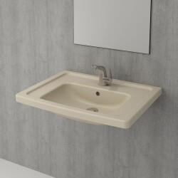 Bocchi Taormina Pro Etajerli Lavabo Mat Yasemin 65 Cm 1007-007-0126 - 1