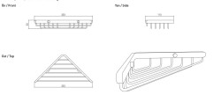 Bocchi Tel Sabunluk Köşe 3050 0022 - 2