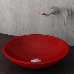 Bocchi Venezia Çanak Lavabo 40 cm Kırmızı 1120-019-0125 - BOCCHI