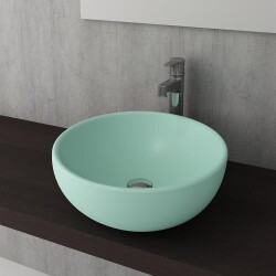 Bocchi Venezia Çanak Lavabo 45 cm Mat Mint Yeşil 1119-033-0125 - 3