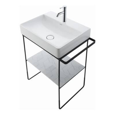 DRV DUASQUARE ETAJERLİ LAVABO 500MM - 1