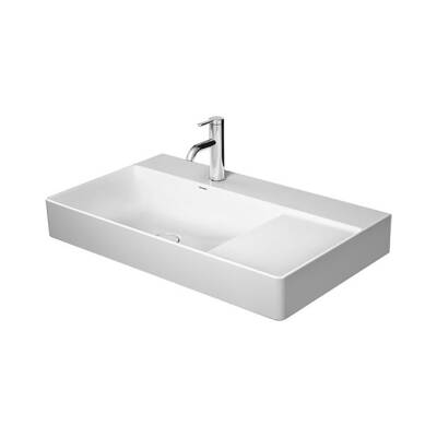 DRV DURASQUARE ETAJERLİ LAVABO 800MM P.BEYAZ - 1