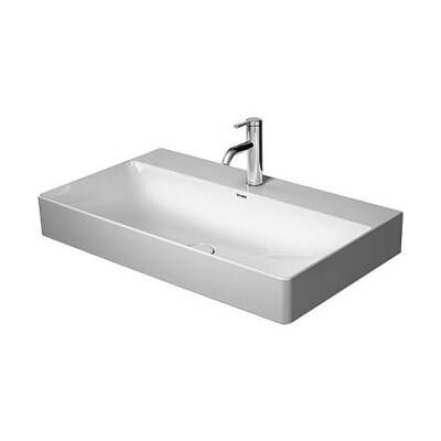 DRV DURASQUARE TAŞLANMIŞ BEYAZ LAVABO - 1