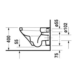 Duravit Durastyle Asma Klozet 2536390075 - 3