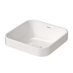 Duravit Happy D.2 Plus Lavabo Çanak 40 x 40 cm Beyaz 2359400000 - 1