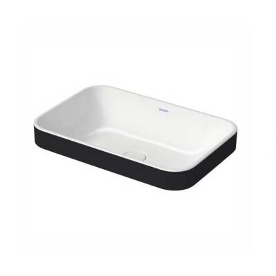 Duravit Happy D.2 Plus Lavabo 60 x 40 cm Antrasit Beyaz 2359606100 - 1