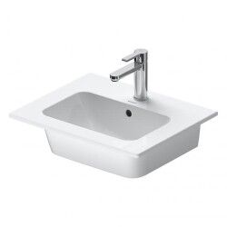 DRV ME BY STARCK ETEJERLİ LAVABO 530mm P.BEYAZ - DURAVİT