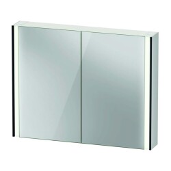 DRV XVIU AYNALI DOLAP MAT SIYAH 1020*156 MM. - DURAVİT