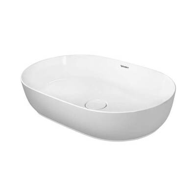 Duravit Çanak Lavabo Luv DuraCeram® 60 cm Çift Renk Beyaz - Bej 0379602100 - 1