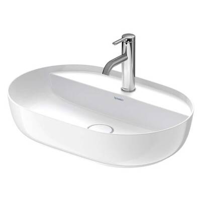 Duravit Çanak Lavabo Luv DuraCeram® 60 cm Çift Renk Beyaz - Bej 0380602100 - 1