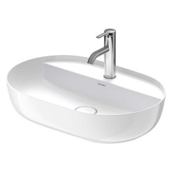 Duravit Çanak Lavabo Luv DuraCeram® 60 cm Çift Renk Beyaz - Bej 0380602100 - DURAVİT