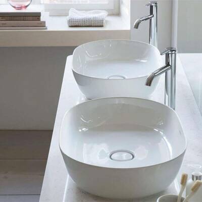 Duravit Çanak Lavabo Luv DuraCeram® 80 cm Beyaz 0379800000 - 3