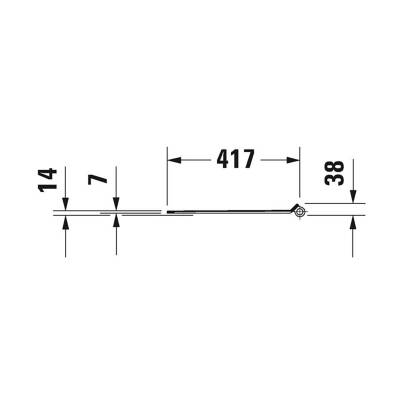 Duravit Klozet Kapağı DuraStyle, Amortisörlü 0063790095 253639, 253839 Klozetler İle Uyumlu - 3