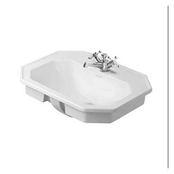 Duravit Lavabo Üstten Geçme 1930 Seri 58 cm 0476580000 - 1