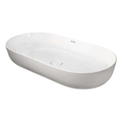 Duravit Luv DuraCeram Çanak Lavabo Satin Mat Gri 80 cm - 1