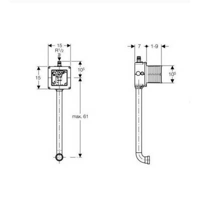 Geberit Fotoselli Pisuvar Vana Grubu 116.005.00.1 - 3