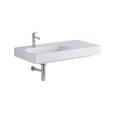 GBR Geberit Citterio etajerli lavabo B=90cm, T=50 - 1